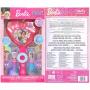 Barbie - Townley Girl 2 Pack Lip Balm Set with Light-Up Mirror, Hair Clips and Rings