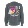 Barbie Style Icon Washed Black Sweatshirt