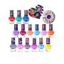 Barbie - Townley Girl Non-Toxic Peel-Off Quick Dry Nail Polish Activity Makeup Set for Girls