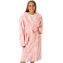 Barbie Pink Hooded Bathrobe for Women