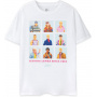 Barbie White Short Sleeve T-Shirt for Men | Ken Serving Lewks Design
