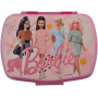 Stor - Barbie Sandwich Box - Children's Lunch Box in Pink Tones with Barbie Drawing - Perfect for the Little Ones' Lunch or Snack - 1 Compartment - 17x13x6 cm