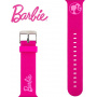 Barbie Touchscreen Smartwatch for Girls with Pink Glitter Silicone Strap and Customizable Watch Faces, Digital Camera, and Activity Tracker