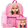 Barbie Backpack Backpacks, Lunch Bag, Pencil Cases, Bottle | Children's Backpacks | Pink