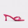 Barbie X Aldo Fuchsia Mules, Stiletto Heel