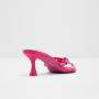 Barbie X Aldo Fuchsia Mules, Stiletto Heel