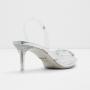 Barbie X Aldo Silver pumps, stiletto heel