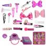 Barbie - Townley Girl Hair Accessories Kit|Gift Set for Kids Toddlers Girls