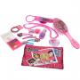 Barbie - Townley Girl Cosmetic Makeup Gift Box Set includes Lip Gloss, Nail Polish, Eye Shadow, Hair Accessories and more! 