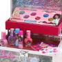 Barbie - Townley Girl Train Case Cosmetic Makeup Set Includes Lip Gloss, Eye Shimmer, Brushes, Nail Polish, Nail Accessories & more!