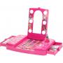 Barbie - Townley Girl Cosmetic Light-up Vanity Makeup Set Includes Lip Gloss, Eye Shadow, Brushes, Nail Polish, Nail Accessories & More! 