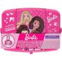 Barbie - Townley Girl Cosmetic Light-up Vanity Makeup Set Includes Lip Gloss, Eye Shadow, Brushes, Nail Polish, Nail Accessories & More! 