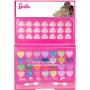 Barbie - Townley Girl Barbie Beauty Compact Set Kit with Brushes, 28 Eye Shadows, 6 Lip Gloss & 4 Blushes Makeup Set for Kids Toddler Girls