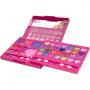 Barbie - Townley Girl Barbie Beauty Compact Set Kit with Brushes, 28 Eye Shadows, 6 Lip Gloss & 4 Blushes Makeup Set for Kids Toddler Girls