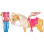 Barbie® Doll Feed and Cuddle Tawny™ Horse