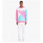 Balmain x Barbie color block hoodie