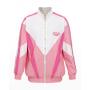 Balmain x Barbie Multi-cuts Nylon Track Jacket In Pink