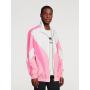 Balmain x Barbie Multi-cuts Nylon Track Jacket In Pink