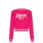 Balmain x Barbie Cropped Logo Pullover Jumper