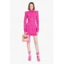 Balmain x Barbie Short dress with light pink Balmain monogram