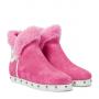 Balmain x Barbie Urra shearling-lined suede boots