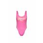 Balmain x Barbie Light pink racerback one-piece with white Balmain Paris logo