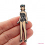 Barbie™ (1959) Enamel Pin (Brunette)