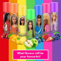 Barbie Lip Balm Set, Coloured Lip Balm With 7 Flavours