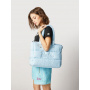Barbie™ x Bonia Oversized Tote Bag (Ice Blue)