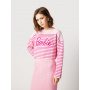 Barbie™ x Bonia Crop Top Sweater (Pink)