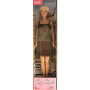 Barbie City Style Doll Brown & Green Outfit