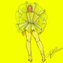 Barbie Chromatic Couture Yellow doll