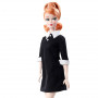 Cocktail Black Dress Silkstone Barbie Doll ginger hair