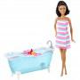 Barbie® Nikki™ Doll & Bathtub