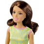 Barbie Pink-Tastic Doll, dress with flowers (lime)