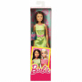 Barbie Pink-Tastic Doll, dress with flowers (lime)