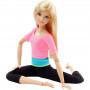 Barbie® Made To Move™ Doll- Pink Top