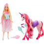Endless Hair Kingdom Barbie & Unicorn