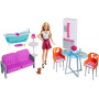 Barbie Doll & Furniture Giftset