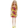 Basic Barbie® doll with flower dress