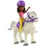 Barbie® On The Go™ White Pony and Pink Fashion Doll