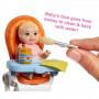 Barbie® Babysitting Playset with Skipper™ Doll, Color-Change Baby Doll, High Chair, Crib and Themed Accessories