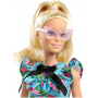 Barbie Fashionistas Teal Floral Dress Doll (Original)