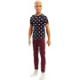 Barbie Fashionistas Black & White Ken Doll (Original)