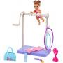 Barbie® Gymnastic Coach Dolls & Playset