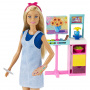 Barbie Art Studio Doll & Playset