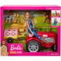 Barbie Doll and Tractor