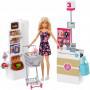 Barbie® Doll and Supermarket Playset