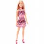 Basic blonde Barbie® doll with pink dress