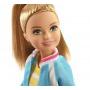 Barbie Travel Stacie Doll, Blonde, with 5 Accessories Including A Camera and Backpack, for 3 to 7 Year Olds